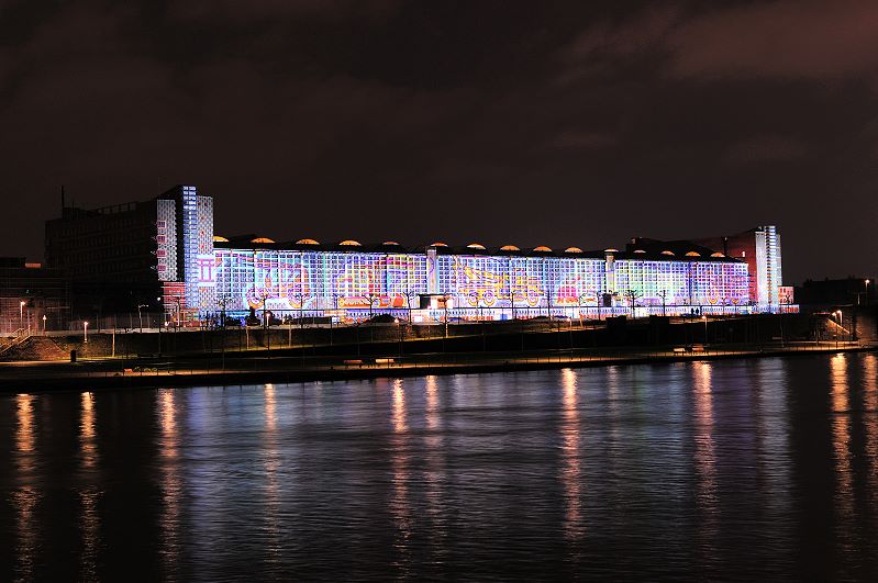 Ehemalige Grossmarkthalle Frankfurt @ Luminale 2008