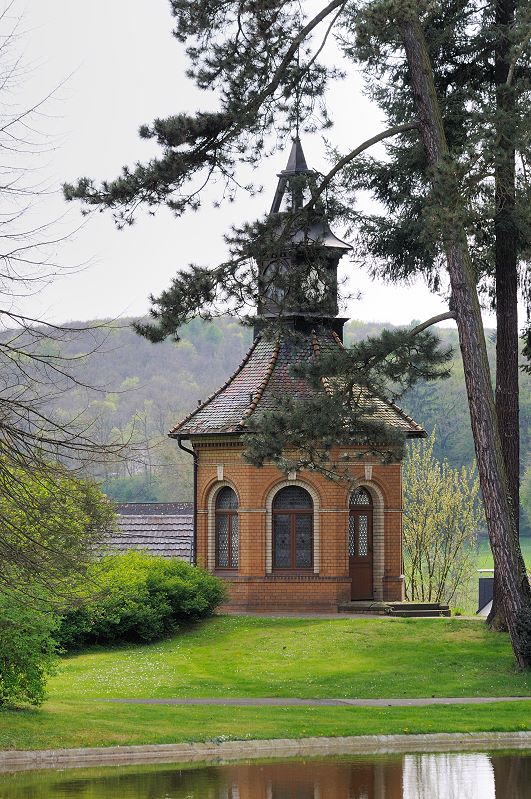 Keramiktürmchen im Gail'schen Park