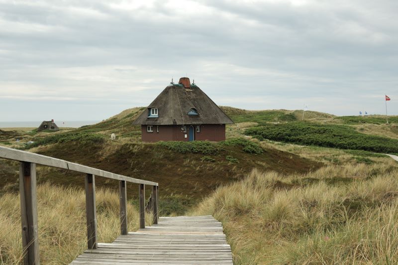 Dünensiedlung in Hörnum